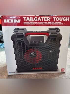 Tailgater Portable Bluetooth Speaker - Black & Red